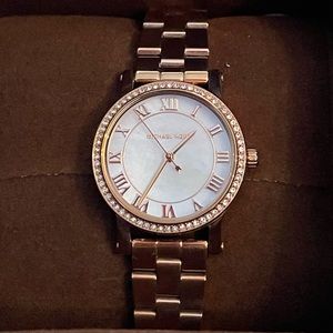 Rose Gold Michael Kors watch